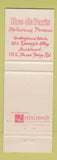 Matchbook Cover - Rue De Paris Atlanta GA Buckhead