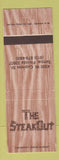 Matchbook Cover - The Steak Out Tampa FL