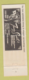 Matchbook Cover - Tony's Fish Market Miami Beach Key West Fort Lauderdale FL