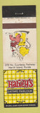 Matchbook Cover - Harvey's Eating Parlour Merritt Island FL