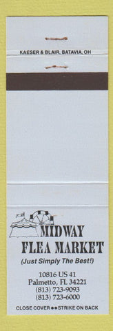 Matchbook Cover - Midway Flea Market Palmetto FL