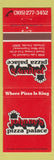 Matchbook Cover - Johnny's Pizza Palace Orlando FL