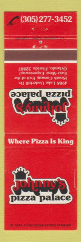 Matchbook Cover - Johnny's Pizza Palace Orlando FL