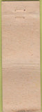 Matchbook Cover - The Variety Club of Southern California Los Angeles WORN
