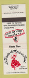 Matchbook Cover - El Palacio Mexican Food Huntsville AL girlie