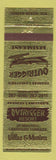 Matchbook Cover - Outrigger Resort Jensen Beach FL