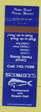 Matchbook Cover - Brennecke's Restaurant Beach Deli Kauai Hawaii