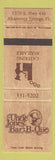 Matchbook Cover - Uncle Jones BBQ Altamonte Springs FL