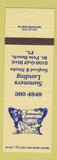 Matchbook Cover - Summers Landing St Petersburg Beach FL