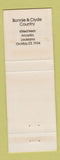 Matchbook Cover - Nob Hill Inn Restaurant Arcadia LA