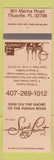 Matchbook Cover - Sand Point Inn Titusville FL