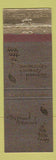 Matchbook Cover - Proud Peacock Oahu Hawaii