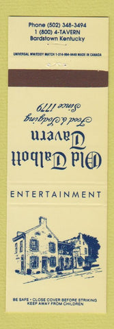 Matchbook Cover - Old Talbott Tavern Bardstown KY