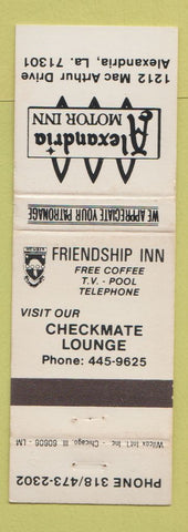 Matchbook Cover - Alexandria Motor Inn LA