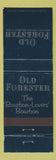 Matchbook Cover - Old Forester Bourbon WEAR