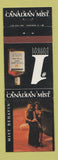Matchbook Cover - Candian Mist Whiskey  Black girlie