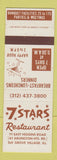 Matchbook Cover - 7 Stars Restaurant Elk Grove Village IL