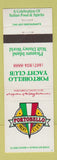 Matchbook Cover - Portobello Yacht Club Pleasure Island Disney World Orlando FL