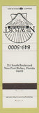 Matchbook Cover - Newport Beach Club New Port Richey FL