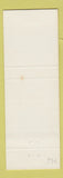 Matchbook Cover - The Vineyards Naples FL