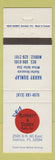 Matchbook Cover - Burnett and Curry Real Estate Valrico FL