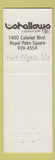 Matchbook Cover - Shallows Seafood Grill Fort Myers FL