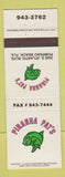 Matchbook Cover - Piranha Pat's Pompano Beach FL