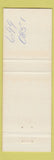 Matchbook Cover - Max's Seafood Longwood FL