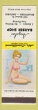 Matchbook Cover - Angelos' Barber Shop Brantford ON pinup