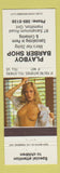 Matchbook Cover - Playboy Barber Shop Hamilton ON pinup