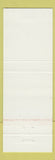 Matchbook Cover - Crabtree's Mobil oil gas Holyoke MA NEON GREEN
