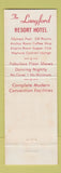 Matchbook Cover - Langford Resort Hotel Winter Park FL