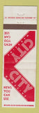 Matchbook Cover - City Magazine San Francisco CA WEAR