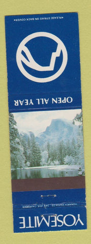 Matchbook Cover - Yosemite National Park CA Ahwahnee