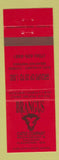Matchbook Cover - Brangus Cattle Company Restaurant Calhoun GA