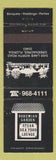 Matchbook Cover - Bohemian Garden Steak Seafood Greenacres FL WEAR