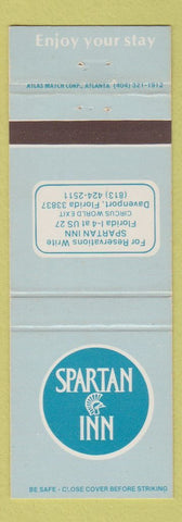 Matchbook Cover - Spartan Inn Davenport FL