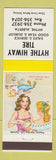 Matchbook Cover - Hythe Hiway Tire AB hillbilly