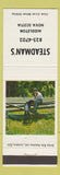 Matchbook Cover - Steadman's Middleton NS