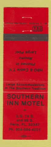 Matchbook Cover - Southern Inn Motel Perry FL