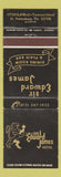 Matchbook Cover - Sir Edward James Hotel St Petersburg FL