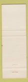 Matchbook Cover - Pjura's Restaurant Bridgeport CT girlie