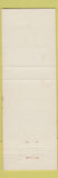 Matchbook Cover - Matty's Restaurant Glastonbury FL