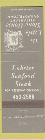 Matchbook Cover - The Little Stone House Guilford CT