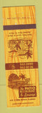 Matchbook Cover - Patio Restaurant Lounge Vero Beach FL