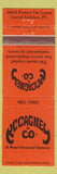 Matchbook Cover - KC Cagney Eatery restaurant Coral Gables FL WEAR
