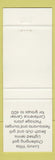 Matchbook Cover - Seascape Resort Destin FL Miramar Beach