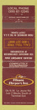 Matchbook Cover - Miami Airport Inn FL WEAR