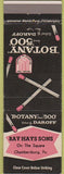 Matchbook Cover - Botonay 500 Daroff Ray Hays Sons Chambersburg PA