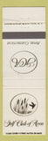 Matchbook Cover - Golf Club of Avon CT